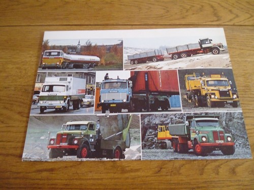 Scania series photo sheet - series,