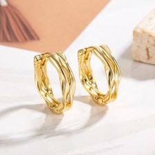 Gold Plated 925 Silver Double