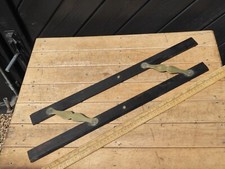 Antique 21 in. Wood and Brass