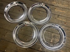 Ford Transit Mk1 14" Single Wheel Arden Aluminium Trims Washer Disc Set NOS 60's