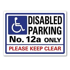 Disabled Parking Sign