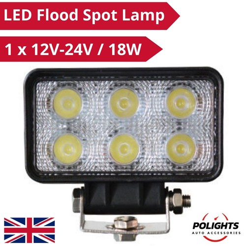 18w led flood spot beam - spot, lamps