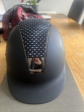 Navy Sam shield With Diamonds, Small, £600 New, Barely Worn, No Marks Or Damage