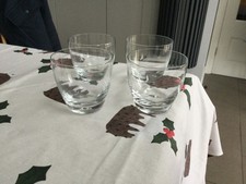 4 x Short Tumbler Dartington