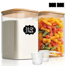 ComSaf Glass Pantry Storage