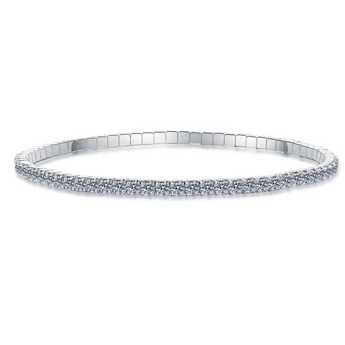 3mm round cut moissanite - round,