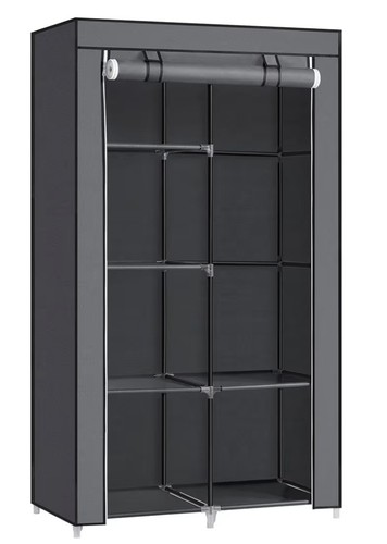 Fabric clothes wardrobe - wardrobe, with