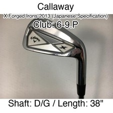 Callaway X Forged Irons 2013