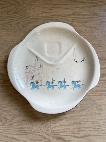Beswick circus plate vintage - beswick,