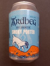 Ardbeg Whisky : The Shortie Smoky Porter Beer Can