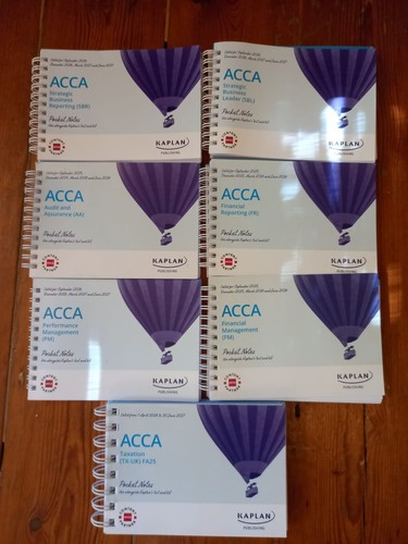 Acca pocket notes - bundle, x7