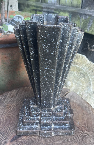 Cast iron grave urn vintage - grave,