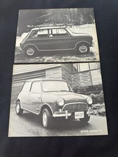1966 1967 MINI Sales Brochure BMC Austin Cooper S Mark I US Catalog Sheet Set