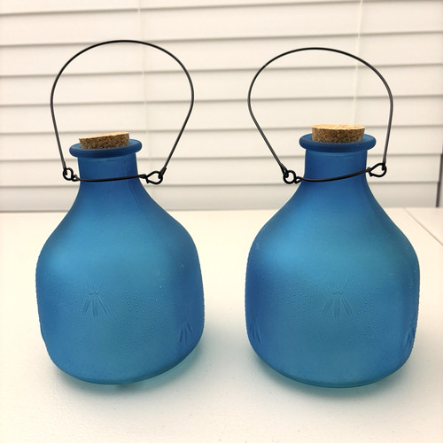 Vintage glass insect catcher - insect,