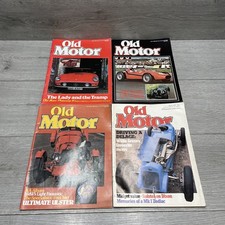 4 x Old Motor Magazines Bundle 1980/81 Datsun 240Z Ferrari 410 Superamerica