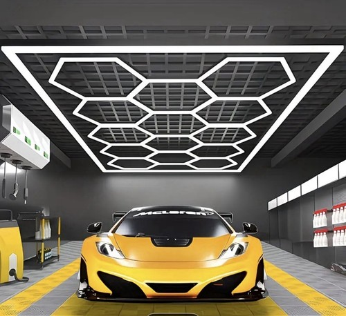 Hexagon led garage light - led, |