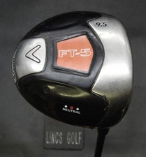 Callaway FT-5 Neutral 9.5° Driver Stiff Graphite Shaft Tour Edge Grip