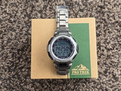 Casio pro trek prg - pro, titanium