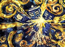 Doctor Who Van Gogh Tardis
