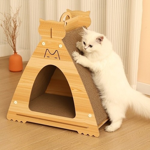 House shaped cat - house,