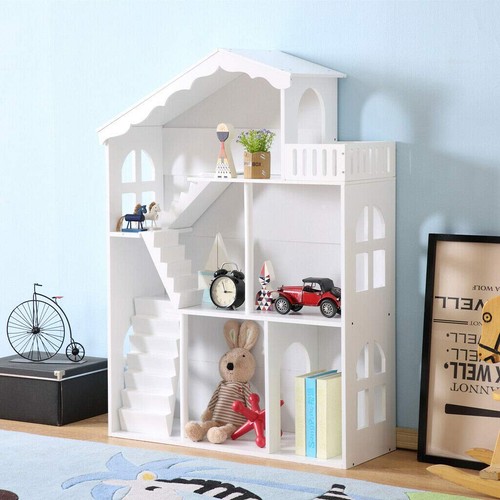 Large wooden dolls house - dolls, kids