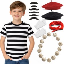 Kids French Man Mime Artist