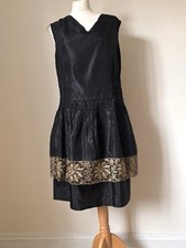 C. 1920s Period satin shift