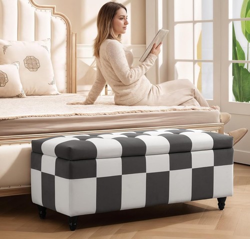 Ottoman storage chest - storage,