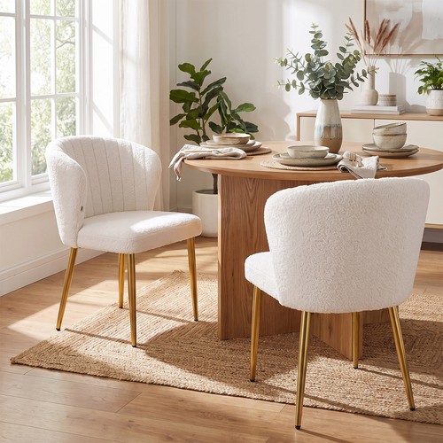 Modern boucle fabric - boucle, dining