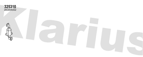Klarius 325310 catalyst type - klarius,
