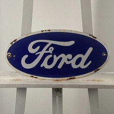 Ford Enamel Sign - 46x22cm