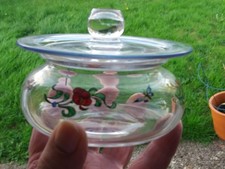 STUART CRYSTAL Art Deco ENAMEL