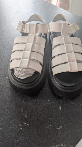 Zara white summer - white, sandals