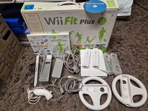 Nintendo wii white console - wii,