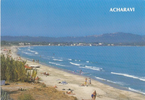 Postcard acharavi corfu - postcard, greece