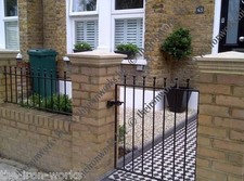 WROUGHT IRON METAL GATE GARDEN GATES 910mm X 4ft MANOR QUALITY MADE TO MEASURE