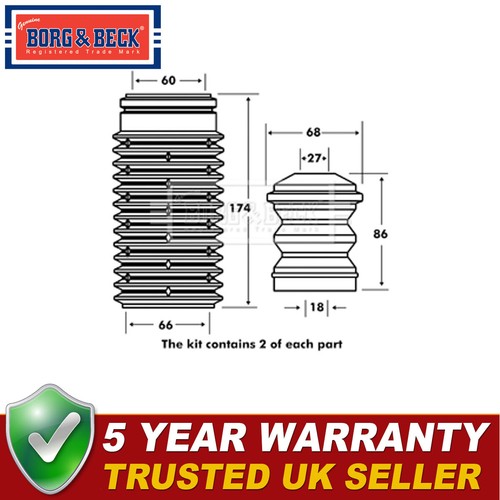 Borg beck front - &, shock