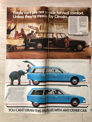 Citroen safari 1970s magazine