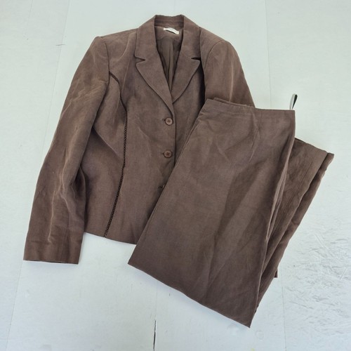 Kaliko suit skirt brown - suit,