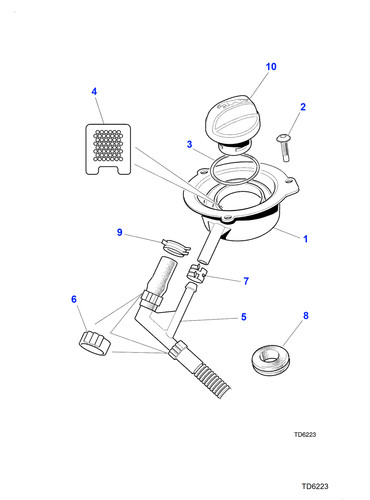 Jaguar spring clip - clip, air