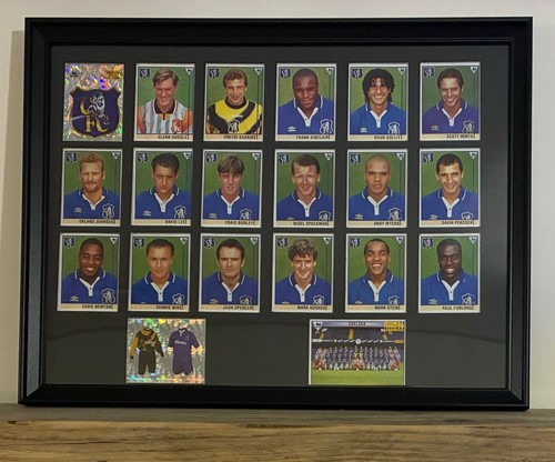 Chelsea framed stickers merlin - chelsea,