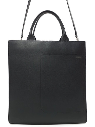 Valextra boxy leather black - valextra,