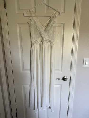 Women white lace - white,