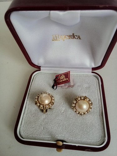 Majorica sterling silver - sterling, gold