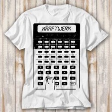 Pocket Calculator Kraftwerk Synth Pop T Shirt Top Tee Unisex 4278
