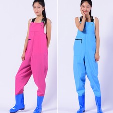 Chest Wader Boot Waterproof PVC Garden Outdoor Fishing Cleaning Workwear Women
