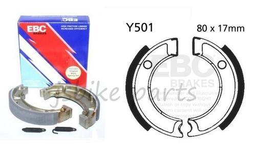 Ebc front brake shoes - ebc, y501