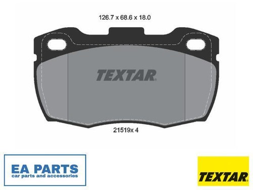 Brake pad set disc - brake, for