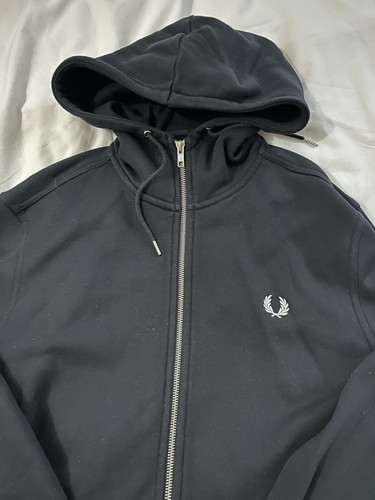 Fred perry hoodie navy - fred,