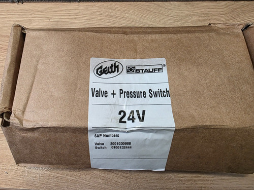 Geith 24v quick hitch solenoid - quick,
